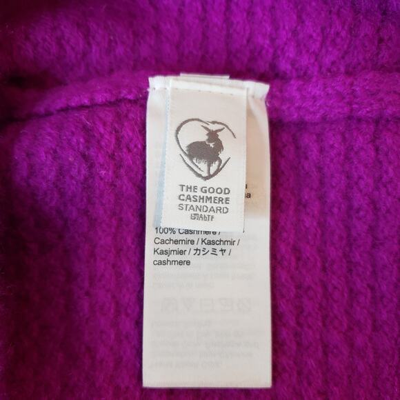 NWT J. CREW Cashmere Waffle Knit Sweater in Colorblock Women's Size Large - Picture 5 of 10